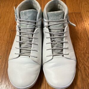 Sold out waterproof high top Plae Abra white (8)